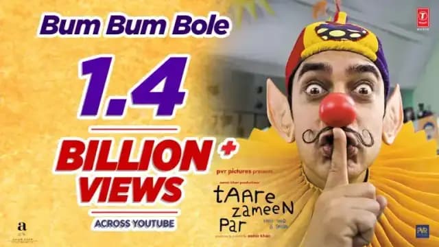 Bum Bum Bole (Full Song) Film - Taare Zameen Par |  Shaan, Aamir Khan